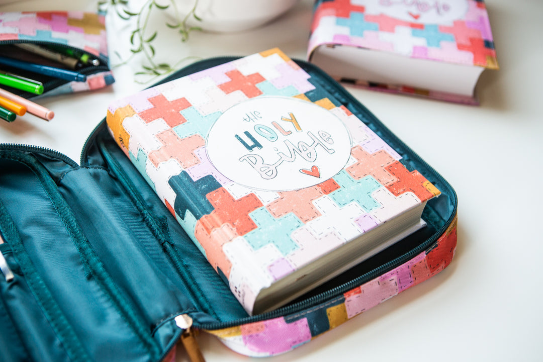 Cross Quilt ESV Journaling Bible - Kingfolk Co