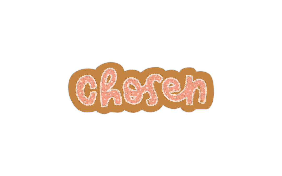 Chosen Polka Dot Vinyl Sticker - Kingfolk Co