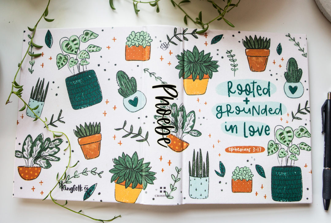 Plant Lady Loves Jesus ESV Journaling Bible - Kingfolk Co