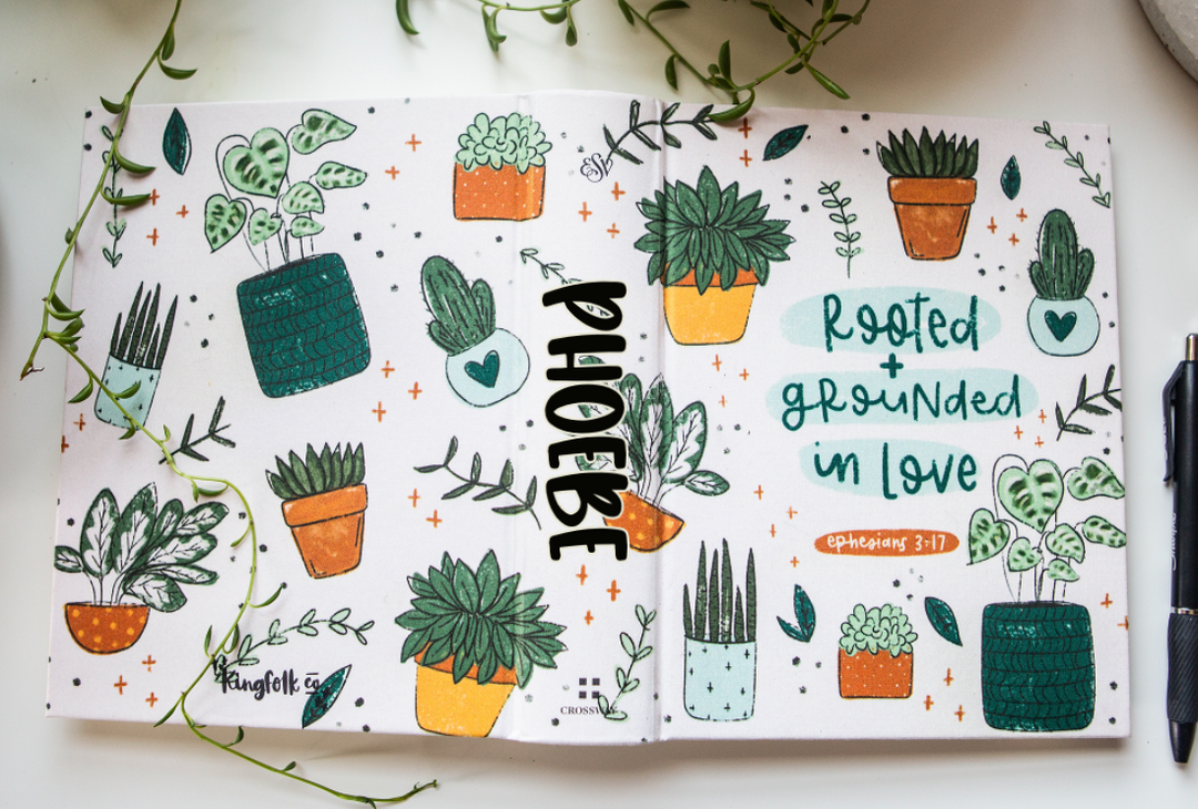 Plant Lady Loves Jesus ESV Journaling Bible - Kingfolk Co