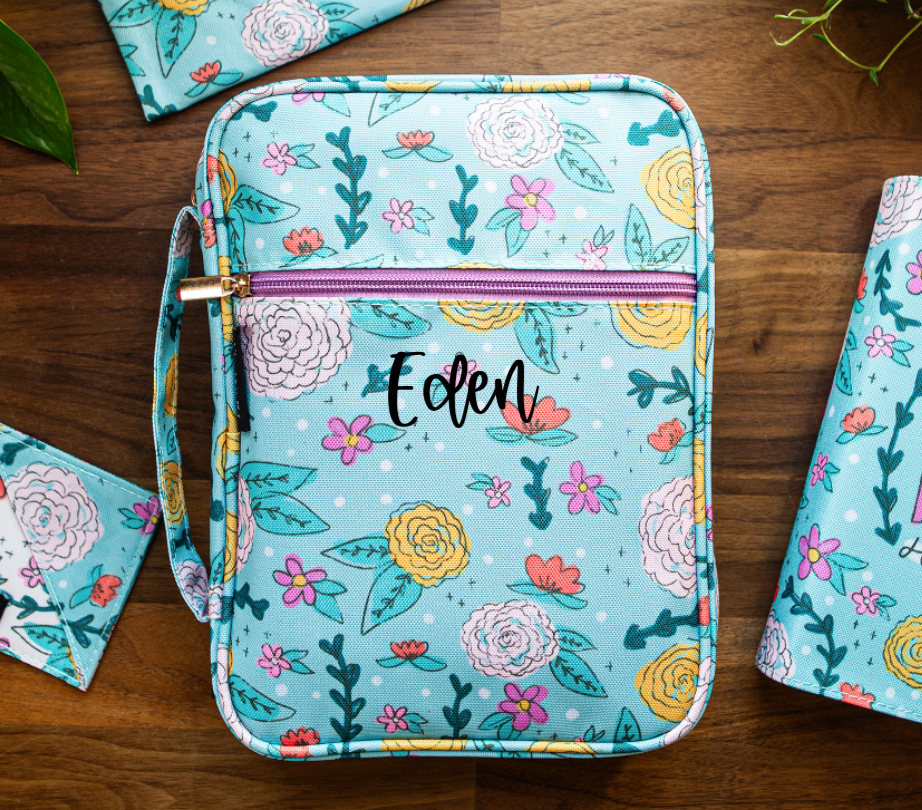 Eden Blooms Bible Cover - Kingfolk Co