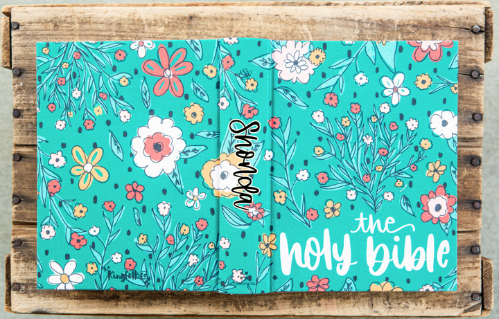 Summer Floral ESV Journaling Bible - Kingfolk Co