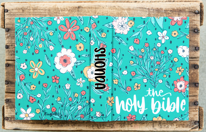 Summer Floral ESV Journaling Bible - Kingfolk Co