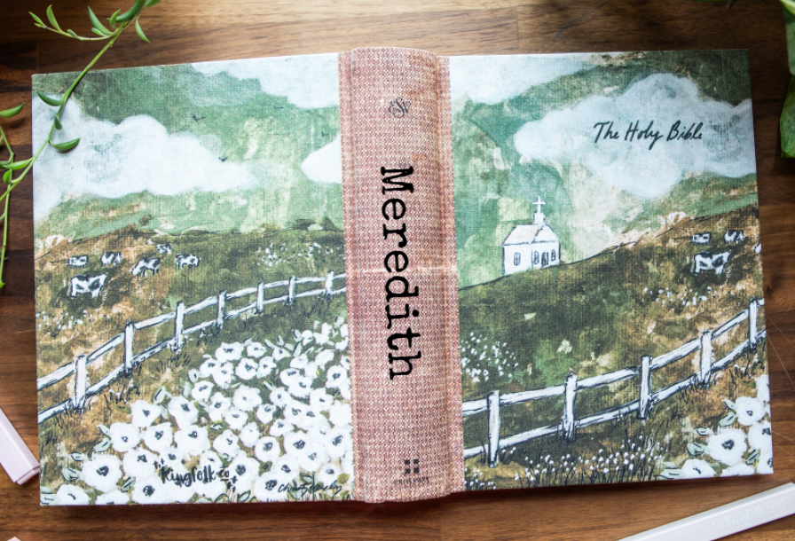 Pasture of Peace ESV Journaling Bible - designed by Christy Beasley - Kingfolk Co