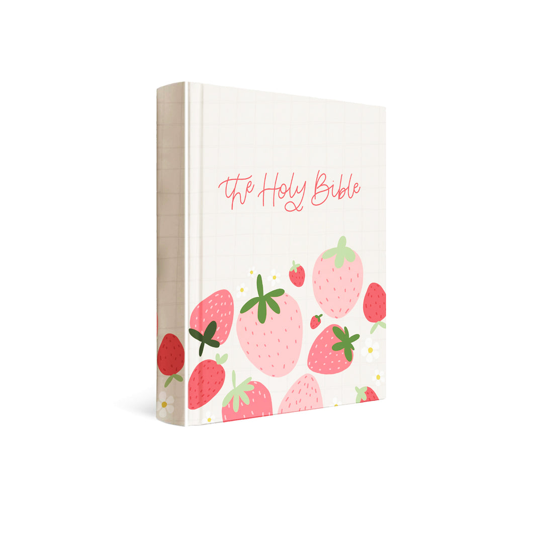 Sweet Strawberries ESV Journaling Bible - Collab with Joyful Pine - Kingfolk Co