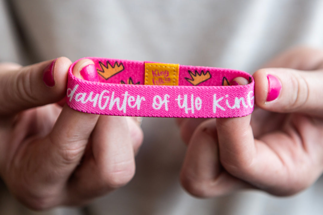 Daughter of the King Stretchy Bracelet - Kingfolk Co