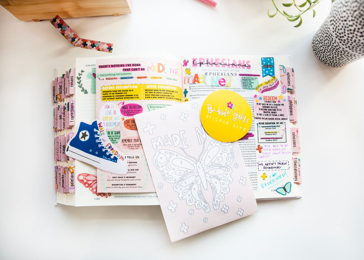 Bible Girls Monthly Sticker Club - Kingfolk Co