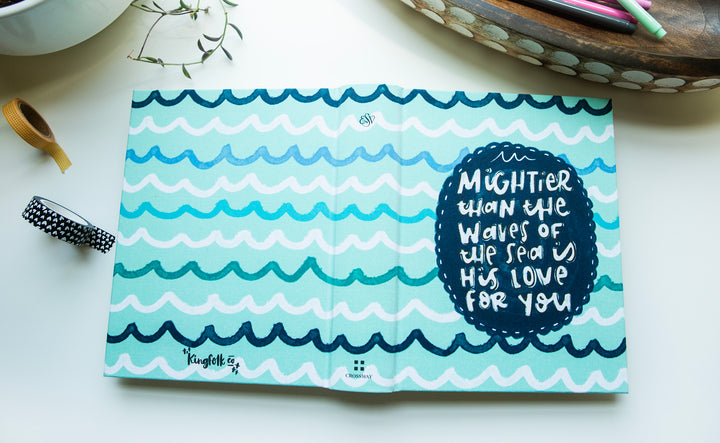 Mighty Waves ESV Journaling Bible - Kingfolk Co