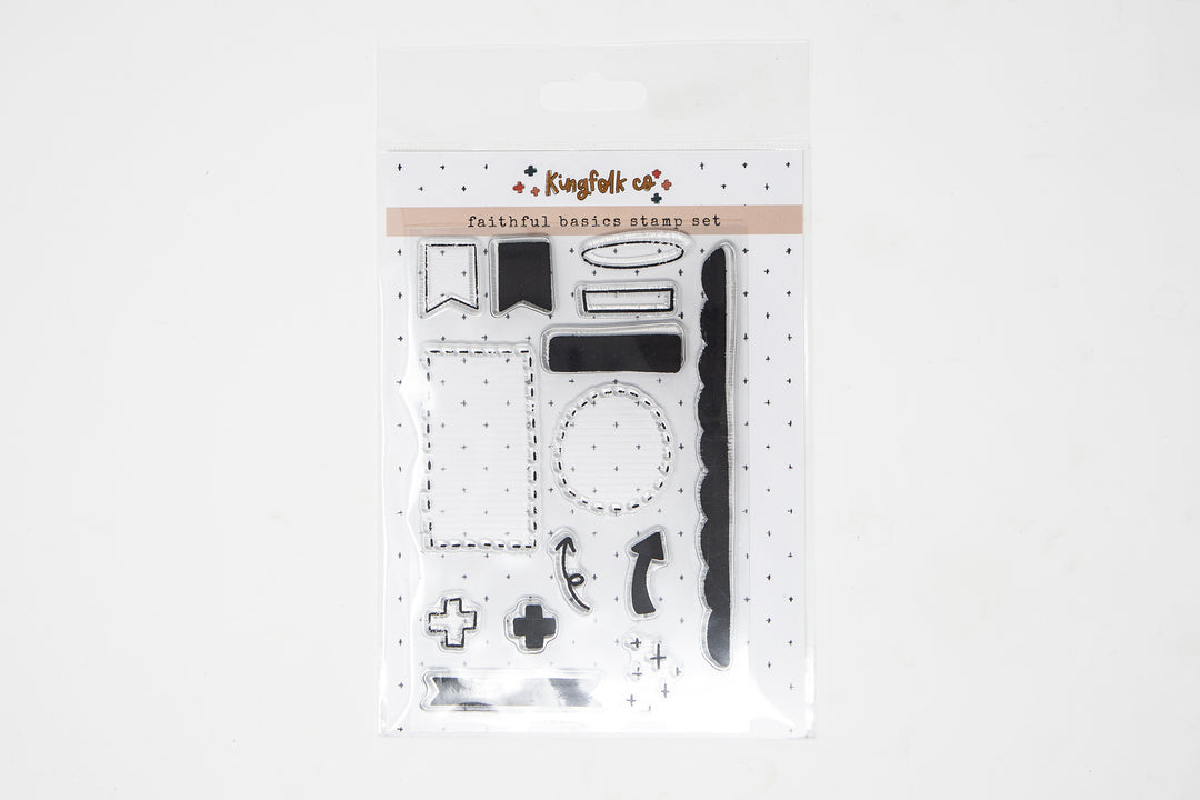 Faithful Basics Stamp Set - Kingfolk Co