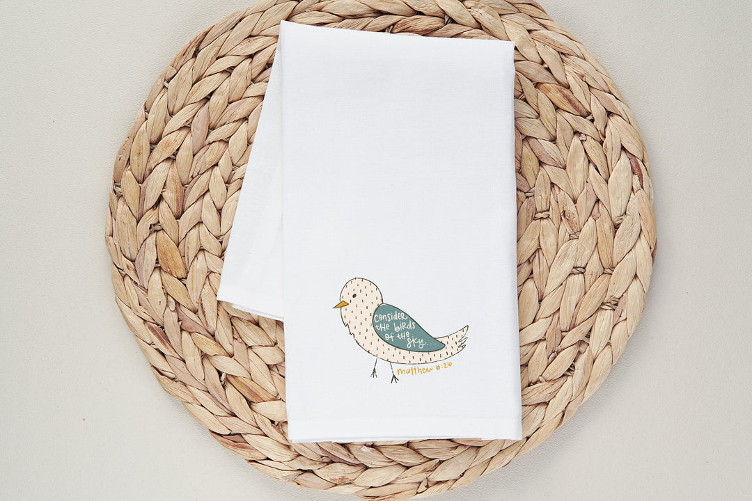 Consider the Birds Tea Towel - Kingfolk Co