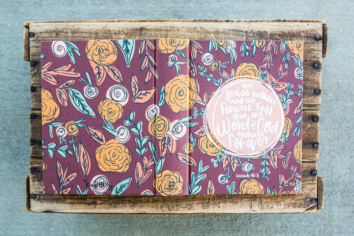 Fall Floral ESV Journaling Bible - Kingfolk Co