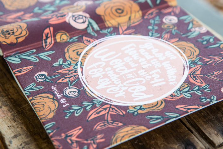 Fall Floral ESV Journaling Bible - Kingfolk Co