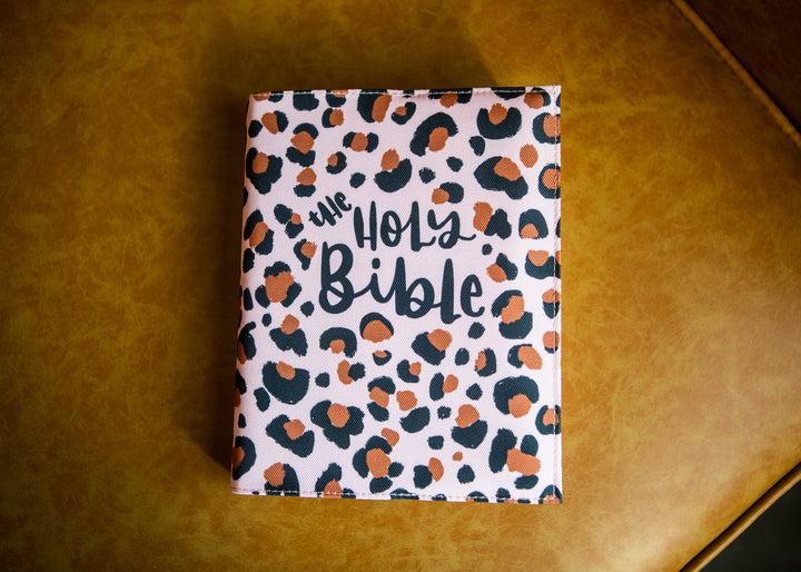 Cheetah Print Bible SLIPCOVER - Kingfolk Co