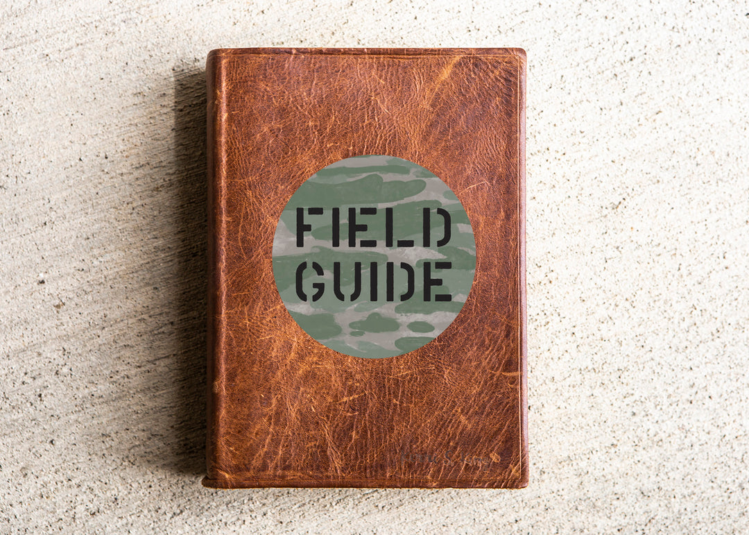 Camo Field Guide Bible Flair Vinyl Sticker Decal - Kingfolk Co