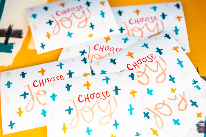 Choose Joy Vinyl Sticker - Kingfolk Co