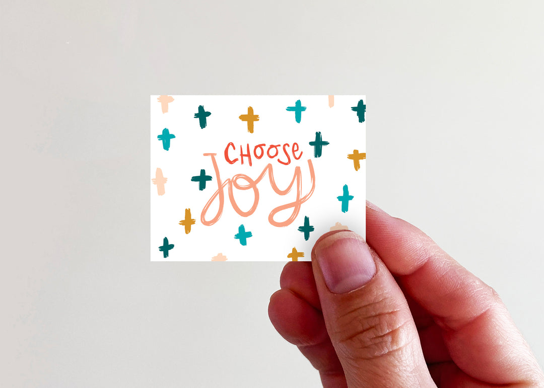 Choose Joy Vinyl Sticker - Kingfolk Co