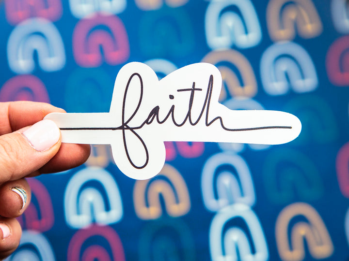 Faith Vinyl Sticker - Kingfolk Co