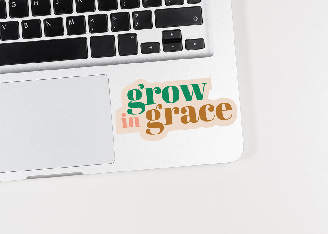 Grow in Grace Sticker - Kingfolk Co