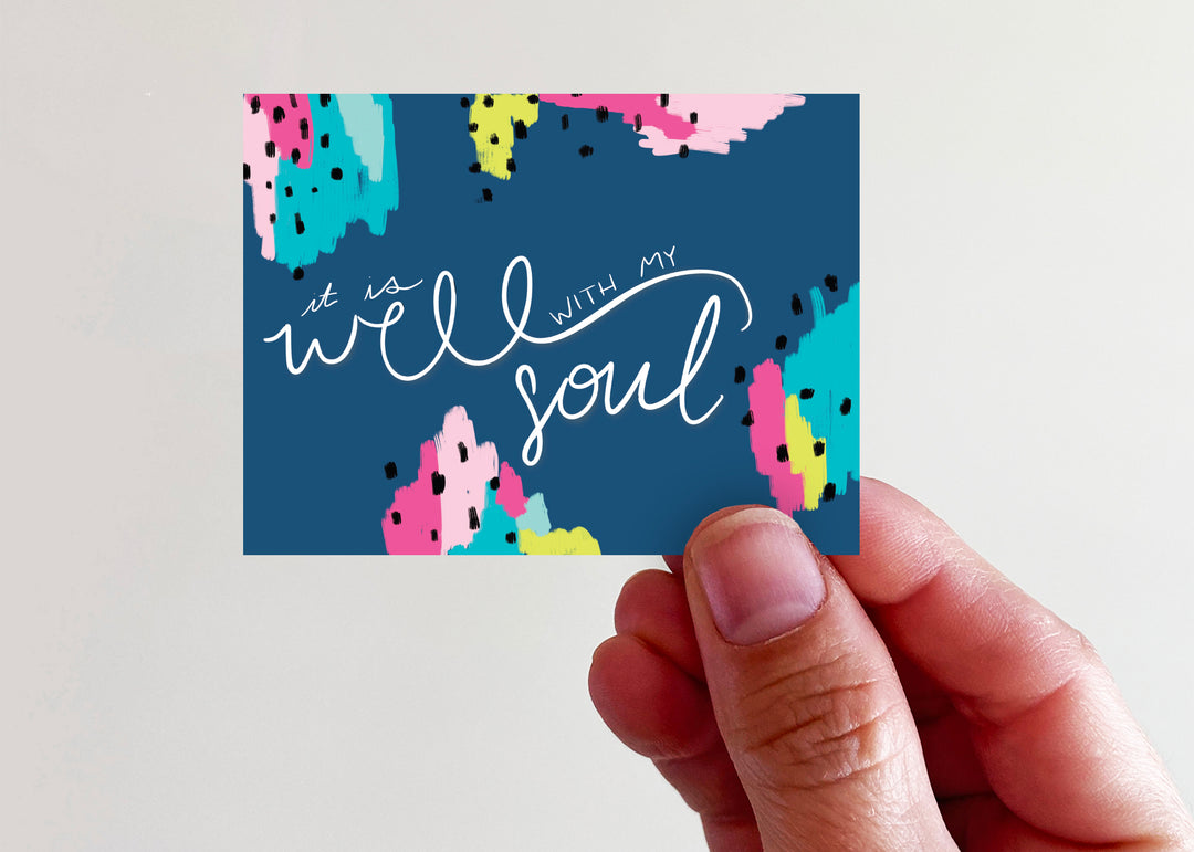 It is Well with My Soul Sticker - Kingfolk Co