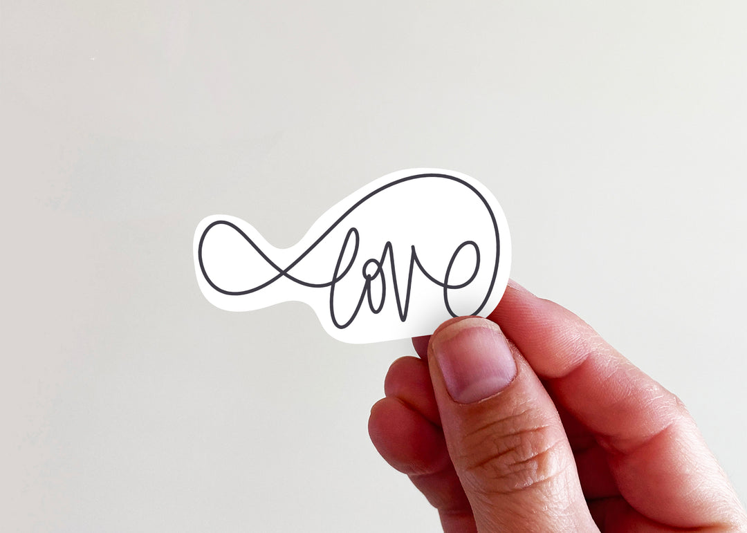 Infinity Love Sticker - Kingfolk Co